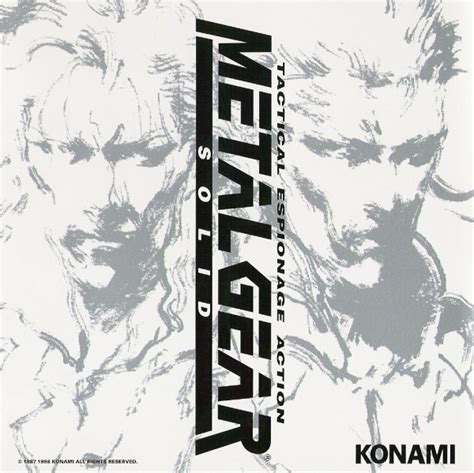 the music enclosure from metal gear solid|Metal Gear Solid Original Game Soundtrack : Konami .